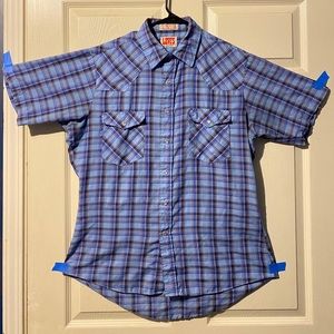 Vtg LEVI'S pearl snap